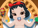 flash игра Snow White. Baby shower