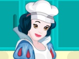 flash игра Snow White cooking pumpkin scones