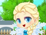 flash игра Baby Elsa. Flower care