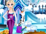 flash игра Elsa’s ice garden