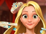 flash игра Rapunzel princess. Fantasy hairstyle