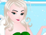 Princess Elsa. Snow spa-makeover