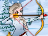 flash игра Elsa super archer