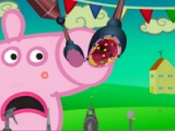 flash игра Peppa Pig. Nose doctor