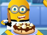 flash игра Minion cooking banana cake