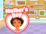flash игра Dora hand spa for mom