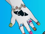 flash игра Baby-monster. Great manicure