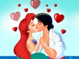 flash игра Ariel kissing